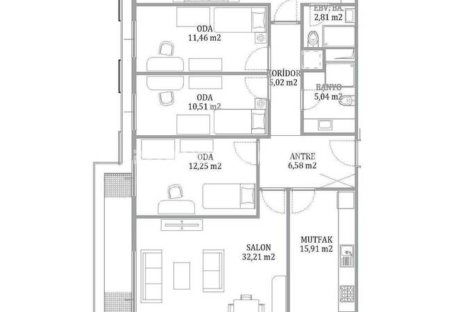 Luxe Apartments Near Metro and Shopping Mall in Maltepe 33