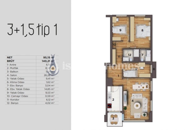 Meerblick Wohnungen Im Komplex Nahe Der U-bahn In Kartal 32