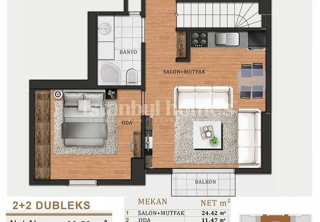 Kartal'da Güvenlikli Sitede Satılık Deniz Manzaralı Daireler 12