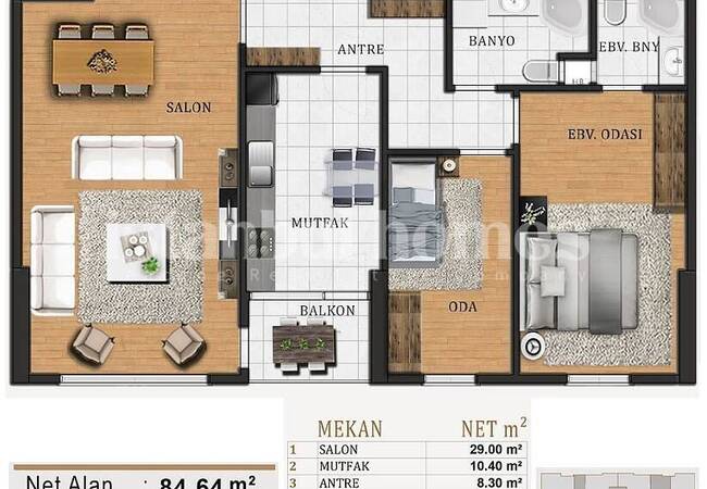 Kartal'da Güvenlikli Sitede Satılık Deniz Manzaralı Daireler 14