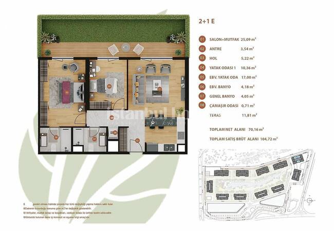 Appartements Dans Résidence Familiale À Bahcelievler 33