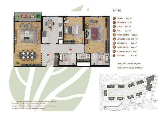 Appartements Dans Résidence Familiale À Bahcelievler 35