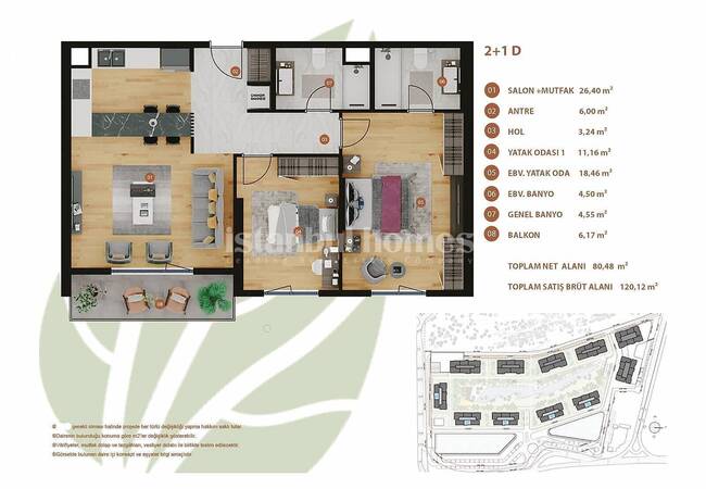 Appartements Dans Résidence Familiale À Bahcelievler 38