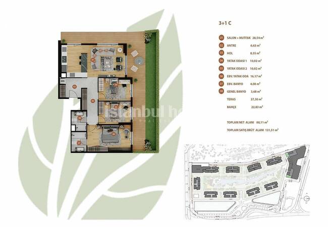 Appartements Dans Résidence Familiale À Bahcelievler 40