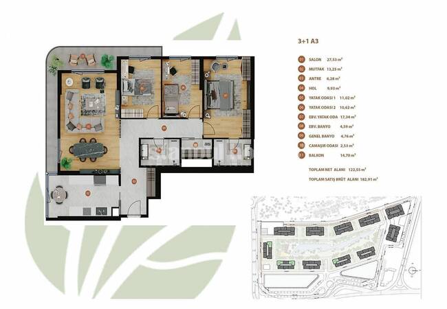 Appartements Dans Résidence Familiale À Bahcelievler 43
