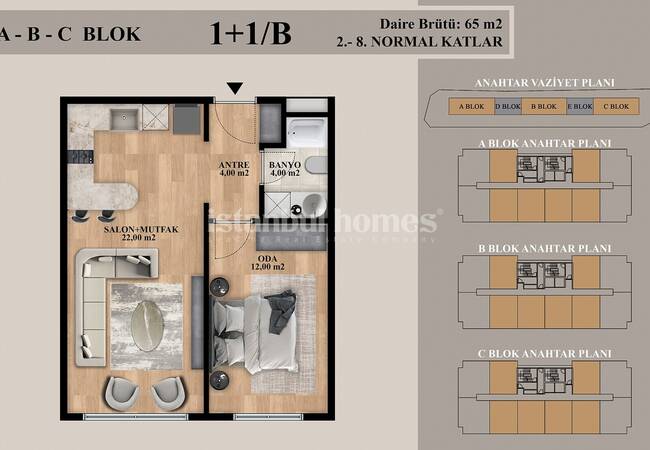 İstanbul Esenyurt’ta Toplu Taşıma Olanaklarına Yakın Daireler 19