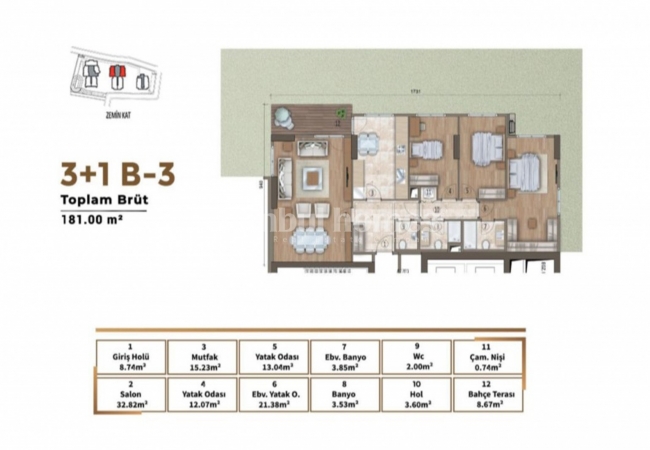 Garden Floor Properties 650 M From Tram in Zeytinburnu Istanbul 39