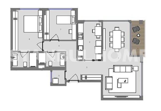 Новые квартиры рядом с гольф-клубом в Стамбуле, Эюпсултан 26