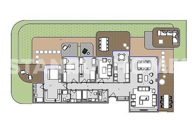 Новые квартиры рядом с гольф-клубом в Стамбуле, Эюпсултан 28