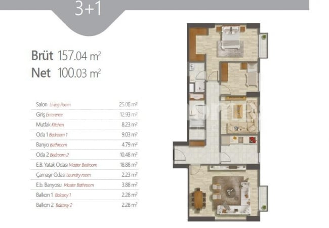 Schicke Wohnungen Mit Meer Und Inselblick In Maltepe 21