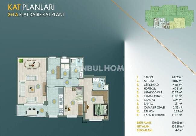 Wohnungen Mit Eigenem Bad Und Balkon In Avcilar Istanbul 28