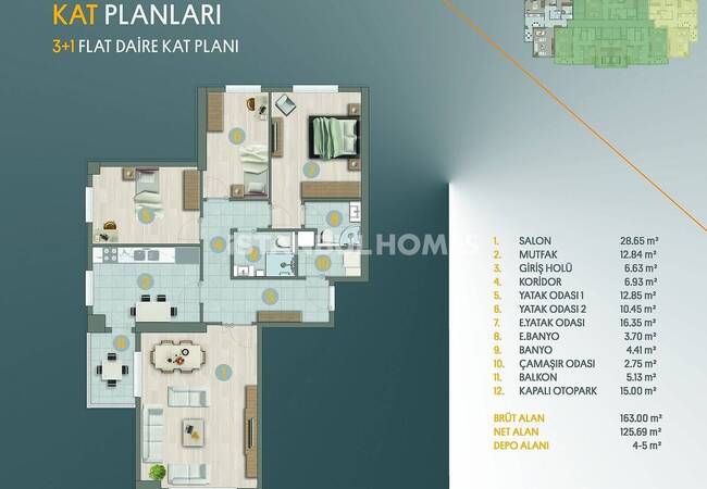 Wohnungen Mit Eigenem Bad Und Balkon In Avcilar Istanbul 35