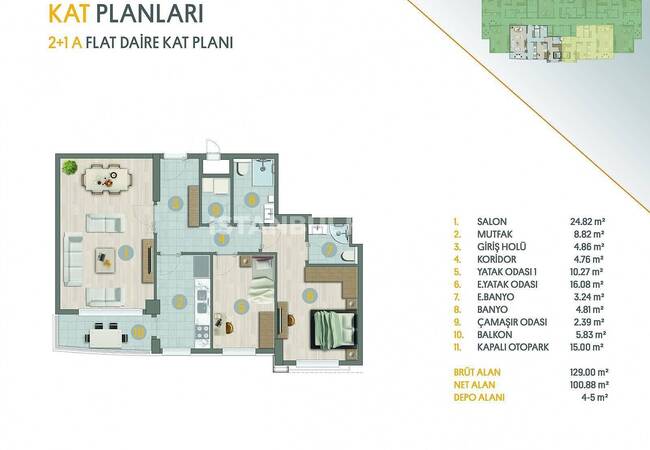 Wohnungen Mit Eigenem Bad Und Balkon In Avcilar Istanbul 25