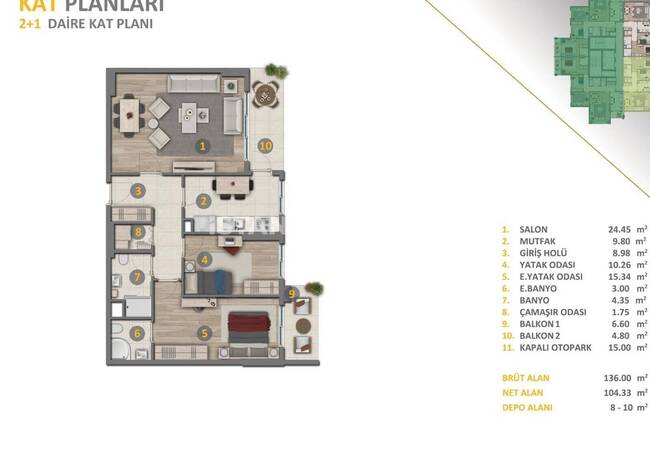 شقق جديدة للبيع في اسنيورت مع فرص استثمارية عالية 15