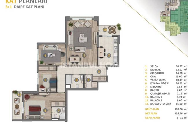 شقق جديدة للبيع في اسنيورت مع فرص استثمارية عالية 16