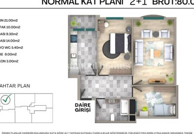 Centrally Located Investment Apartments in Istanbul Esenyurt 17