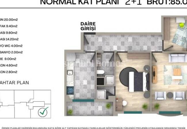 Centrally Located Investment Apartments in Istanbul Esenyurt 22