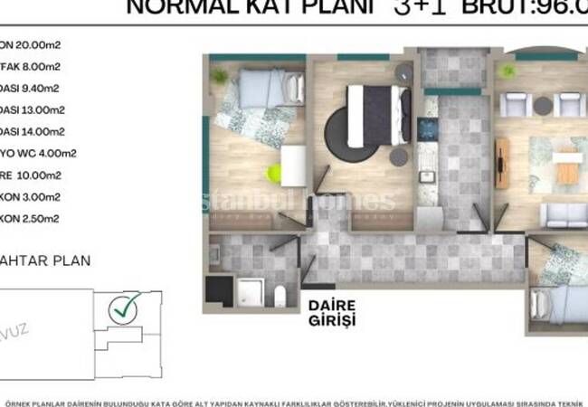 Centrally Located Investment Apartments in Istanbul Esenyurt 23