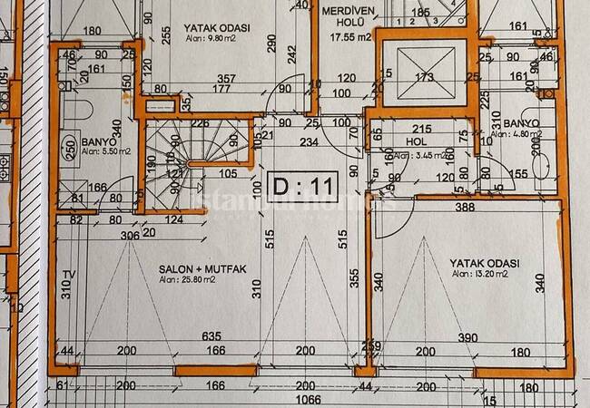 Duplex Apartment at Few Steps From Metro in Sisli Istanbul 29