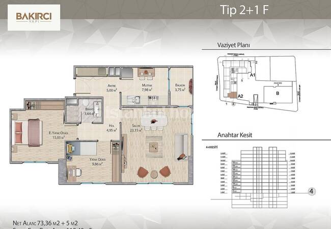 Modern Real Estate with City View in Istanbul Kucukcekmece 40