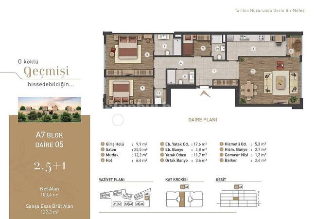 Properties in a Complex with 24/7 Security in Zeyinburnu 35