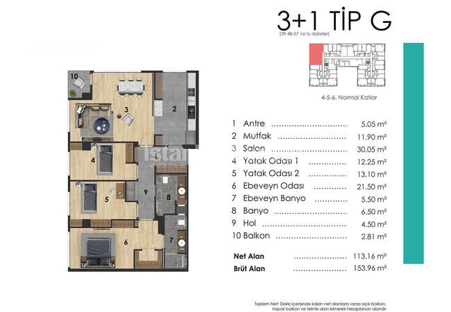 شقق فرصة أجل استثمار طويل الأمد في توزلا اسطنبول 32
