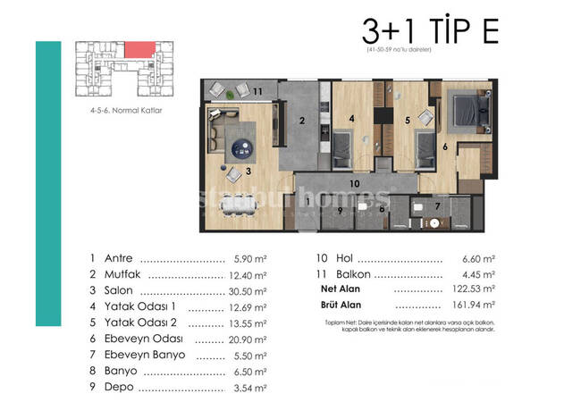 شقق فرصة أجل استثمار طويل الأمد في توزلا اسطنبول 36