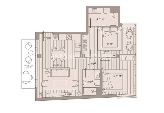 Apartments 150 M From Istiklal Avenue in Beyoglu Istanbul 8