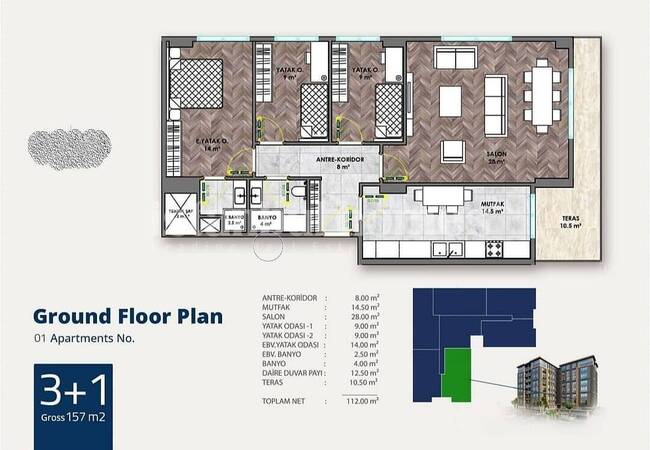 Real Estate in Avcilar Istanbul 500 M From Metrobus and Highway 26