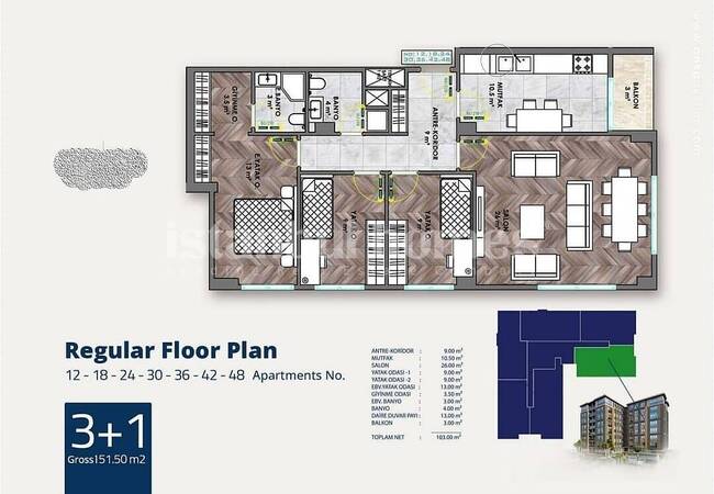 Real Estate in Avcilar Istanbul 500 M From Metrobus and Highway 28
