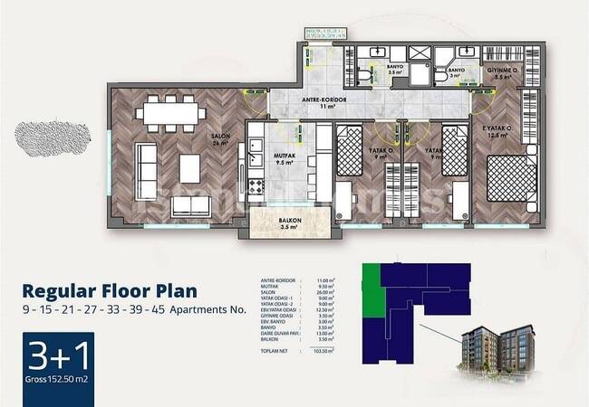Real Estate in Avcilar Istanbul 500 M From Metrobus and Highway 31