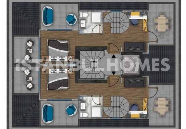 Appartements Spacieux Avec Vue Sur Ville À Istanbul Besiktas 11