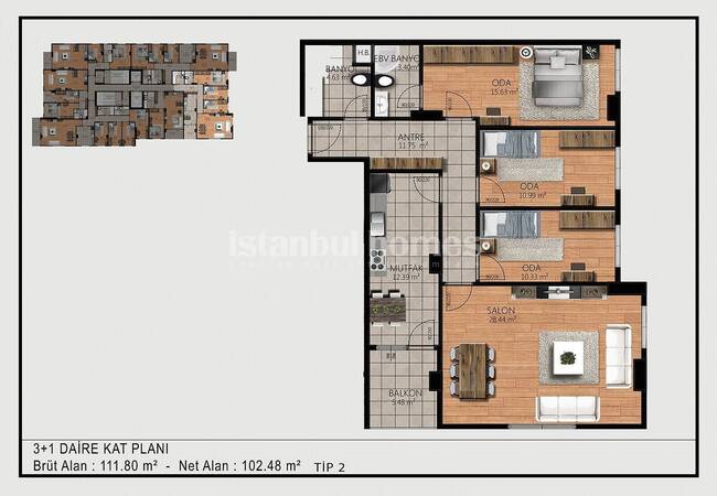 Properties with City and Sea Views in Maltepe Istanbul 11