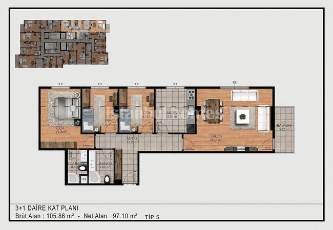 Properties with City and Sea Views in Maltepe Istanbul 12
