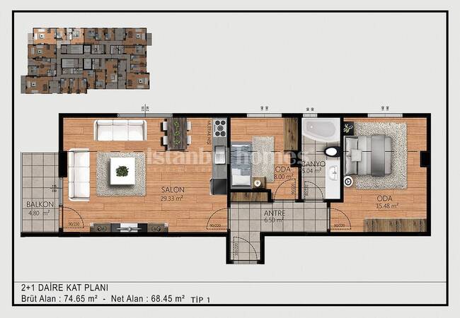 Properties with City and Sea Views in Maltepe Istanbul 15