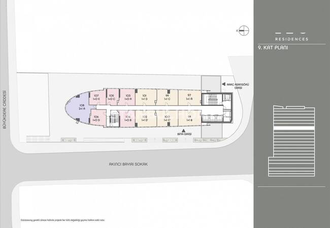 Appartement En Mezzanine Dans La Résidence GS Leo À Sisli 9