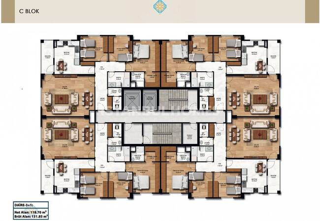 Practical Properties with Pool and Garage in Zeytinburnu Istanbul 10