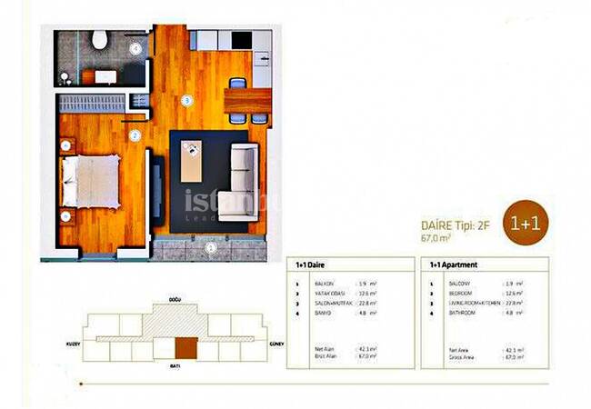 1-schlafzimmer-wohnung Nahe Der Metro Und Metrobus In Bakirkoy 17