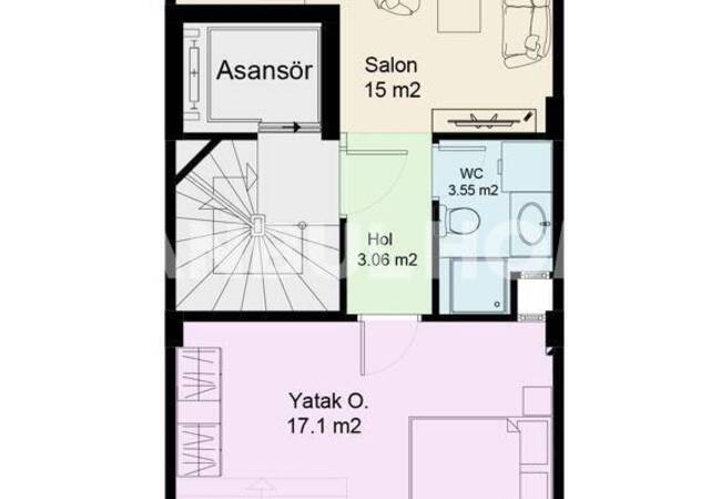 Beyoğlu Cihangir'de Anahtar Teslim Yatırımlık Daireler 11