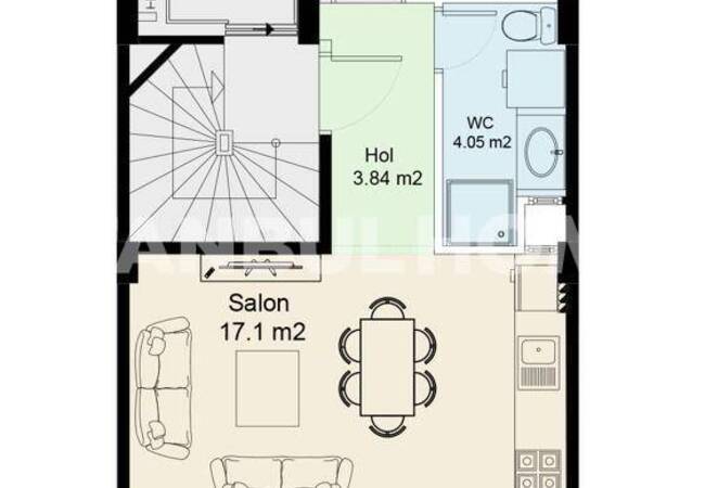 Beyoğlu Cihangir'de Anahtar Teslim Yatırımlık Daireler 14