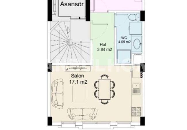 Beyoğlu Cihangir'de Anahtar Teslim Yatırımlık Daireler 15