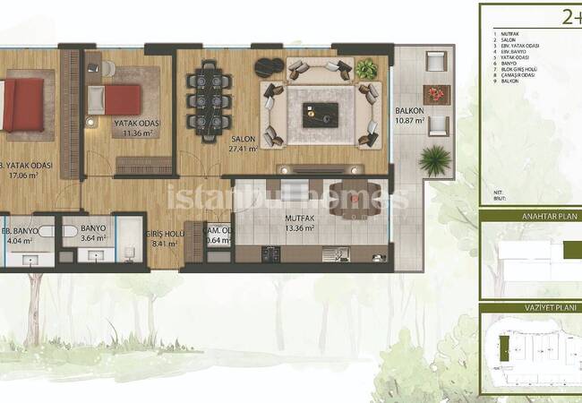 Flats Suitable for Investment in Eyupsultan Istanbul 16