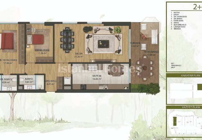 Flats Suitable for Investment in Eyupsultan Istanbul 14