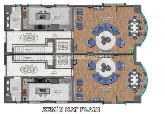 伊斯坦布尔 Buyukcekmece 的海景别墅和私人游泳池 63