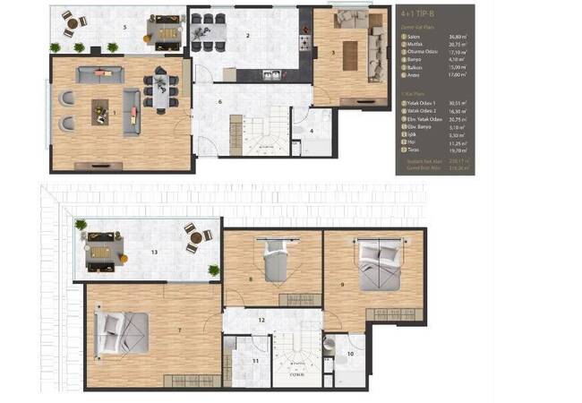 شقق حديثة في مجمع معماري رائع في أوسكودار تشنغلكوي 23