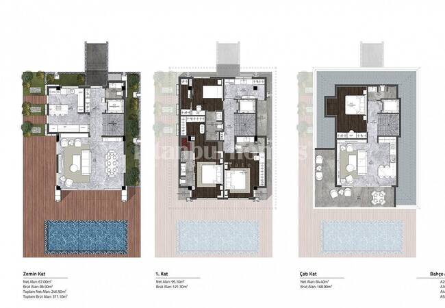 Luxury Villas with Smart Home Systems in Beylikdüzü 27