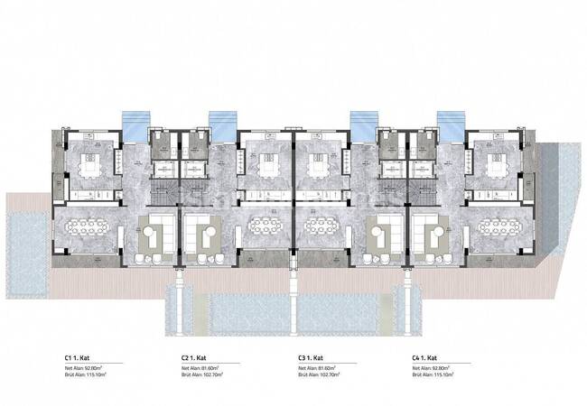 Luxury Villas with Smart Home Systems in Beylikdüzü 31