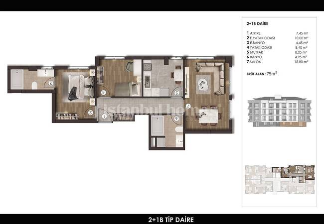 Properties Close to the Beylikduzu Marina and the Beach 27
