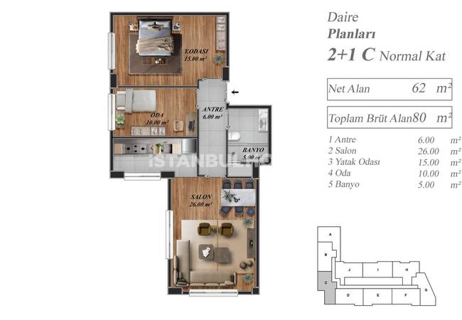 埃郁普苏丹 (eyüpsultan) 安全综合体中的投资物业 22