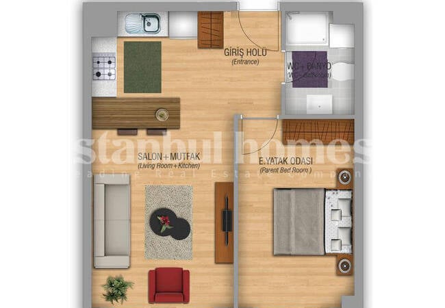 Квартира Рядом с Шоссе Басын Экспресс в Стамбуле, Багджылар 21